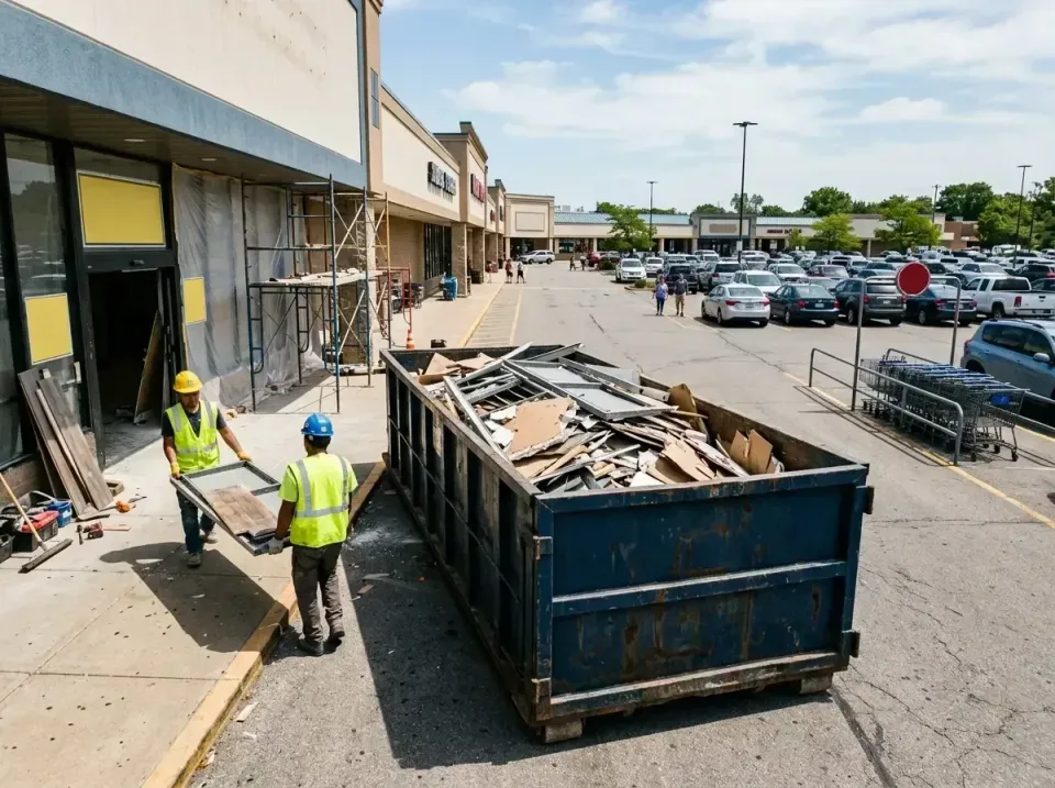 retail-store-renovation-debris-003 — frequently asked questions, Roll-off Dumpster Rentals in Matthews, NC
